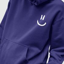 Blusa Moletom Genuine Grit Masculina Estampada Algodão 30.1 Smile