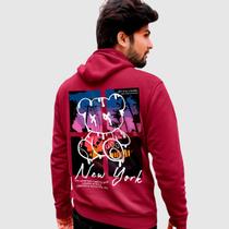 Blusa Moletom Genuine Grit Masculina Estampada Algodão 30.1 Ted New York