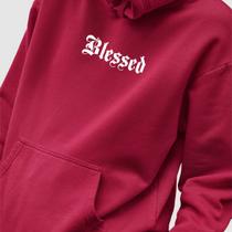 Blusa Moletom Genuine Grit Masculino Estampado Algodão 30.1 Blessed