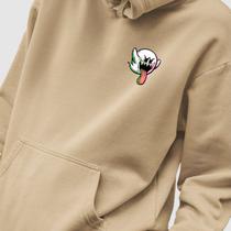 Blusa Moletom Genuine Grit Masculino Estampado Algodão 30.1 Boo Mario Ghost