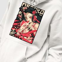 Blusa Moletom Genuine Grit Masculino Estampado Algodão 30.1 Demon Slayer Nezuko