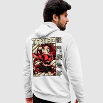 Blusa Moletom Genuine Grit Masculino Estampado Algodão 30.1 Demon Slayer Tanjiro Kamado