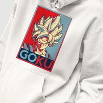 Blusa Moletom Genuine Grit Masculino Estampado Algodão 30.1 Dragon Ball Goku