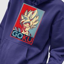 Blusa Moletom Genuine Grit Masculino Estampado Algodão 30.1 Dragon Ball Goku