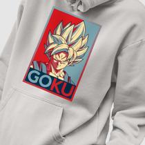 Blusa Moletom Genuine Grit Masculino Estampado Algodão 30.1 Dragon Ball Goku