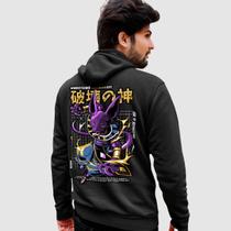 Blusa Moletom Genuine Grit Masculino Estampado Algodão 30.1 Dragon Ball Super Bills