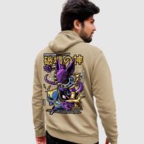Blusa Moletom Genuine Grit Masculino Estampado Algodão 30.1 Dragon Ball Super Bills