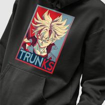 Blusa Moletom Genuine Grit Masculino Estampado Algodão 30.1 Dragon Ball Trunks