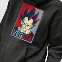 Blusa Moletom Genuine Grit Masculino Estampado Algodão 30.1 Dragon Ball Vegeta