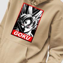 Blusa Moletom Genuine Grit Masculino Estampado Algodão 30.1 Goku Dragon Ball