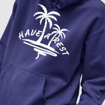 Blusa Moletom Genuine Grit Masculino Estampado Algodão 30.1 Have a Rest