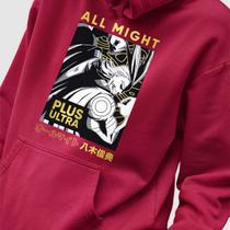 Blusa Moletom Genuine Grit Masculino Estampado Algodão 30.1 My Hero Academia All Might