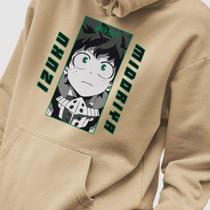 Blusa Moletom Genuine Grit Masculino Estampado Algodão 30.1 My Hero Academia Izuki Midoriya