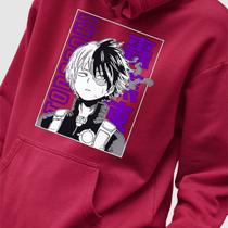 Blusa Moletom Genuine Grit Masculino Estampado Algodão 30.1 My Hero Academia Todoroki