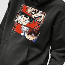 Blusa Moletom Genuine Grit Masculino Estampado Algodão 30.1 My Hero Academia