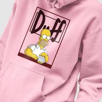 Blusa Moletom Genuine Grit Masculino Estampado Algodão 30.1 Simpons Homer Duff