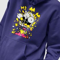 Blusa Moletom Genuine Grit Masculino Estampado Algodão 30.1 Simpsons Bart