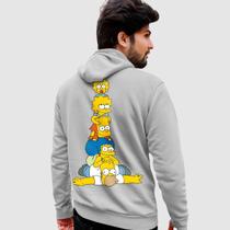 Blusa Moletom Genuine Grit Masculino Estampado Algodão 30.1 Simpsons Donuts