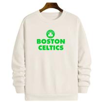Blusa Moletom Gola Basquete Boston Celtic Basketball