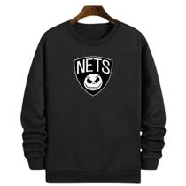 Blusa Moletom Gola Basquete Brooklyn Netss 2020 Basketball Blusa Moletom Gola Basquete Brooklyn Netss 2020 Basketball