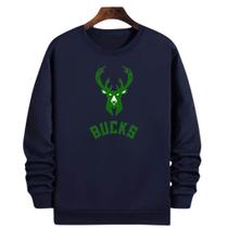 Blusa Moletom Gola Basquete Bucks Giannis Basketball Blusa Moletom Gola Basquete Bucks Giannis Basketball