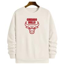 Blusa Moletom Gola Basquete Chicago Buullss MJ 23 Basketball Blusa Moletom Gola Basquete Chicago Buullss MJ 23 Basketball