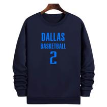 Blusa Moletom Gola Basquete Dallas Basketball número 2