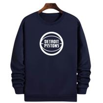 Blusa Moletom Gola Basquete Detroit Pistonss Basketball