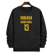 Blusa Moletom Gola Basquete Indiana Basketball número 13