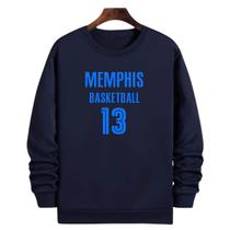 Blusa Moletom Gola Basquete Memphis Basketball número 13