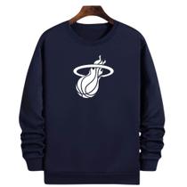 Blusa Moletom Gola Basquete Miami Heatt Basketball Blusa Moletom Gola Basquete Miami Heatt Basketball