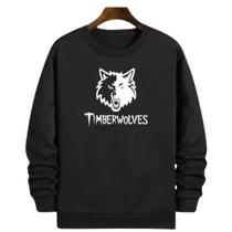 Blusa Moletom Gola Basquete Minnesota Timberwolvess Basketball Blusa Moletom Gola Basquete Minnesota Timberwolvess Basketball