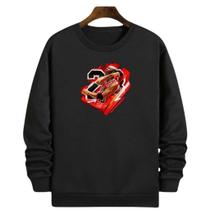 Blusa Moletom Gola Basquete MJ 23 Michael Chicago Basketball