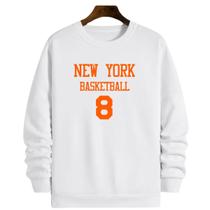 Blusa Moletom Gola Basquete New York Basketball número 8