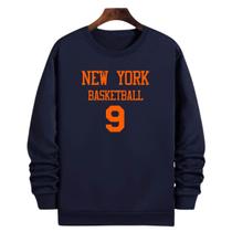 Blusa Moletom Gola Basquete New York Basketball número 9