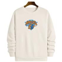Blusa Moletom Gola Basquete New York Knickss 2020 Basketball Blusa Moletom Gola Basquete New York Knickss 2020 Basketball