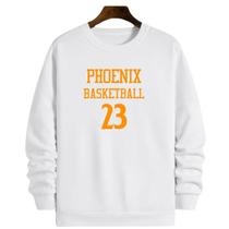 Blusa Moletom Gola Basquete Phoenix Basketball número 23