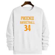 Blusa Moletom Gola Basquete Phoenix Basketball número 34