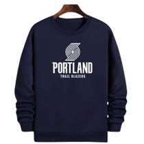 Blusa Moletom Gola Basquete Portland Blazerss Basketball