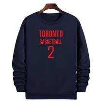Blusa Moletom Gola Basquete Toronto Basketball número 2