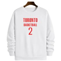 Blusa Moletom Gola Basquete Toronto Basketball número 2