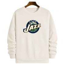 Blusa Moletom Gola Basquete Utah jazzz Basketball Blusa Moletom Gola Basquete Utah jazzz Basketball