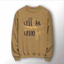 Blusa Moletom Gola Careca Capuz Bolso FilmeHarry, Leviosa
