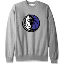 Blusa Moletom Gola Dallas Mavericks Nba Basquete S/Capuz