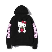 Blusa Moletom Hello Kitty Gatinha Morango Blusa Moletom Hello Kitty Gatinha Morango