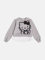 Blusa Moletom Hello Kitty H6716 Momi Blusa Moletom Hello Kitty H6716 Momi