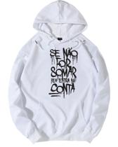 Blusa Moletom Hip Hop Quebrada Frases Favela Rap Street wear Blusa Moletom Hip Hop Quebrada Frases Favela Rap Street wear
