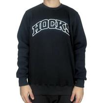 Blusa moletom hocks careca team- preto