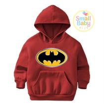 Blusa Moletom Infantil / Juvenil Símbolo Batman Personagem