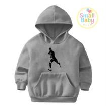 Blusa Moletom Infantil / Juvenil / Unissex Times de Futebol Neymar